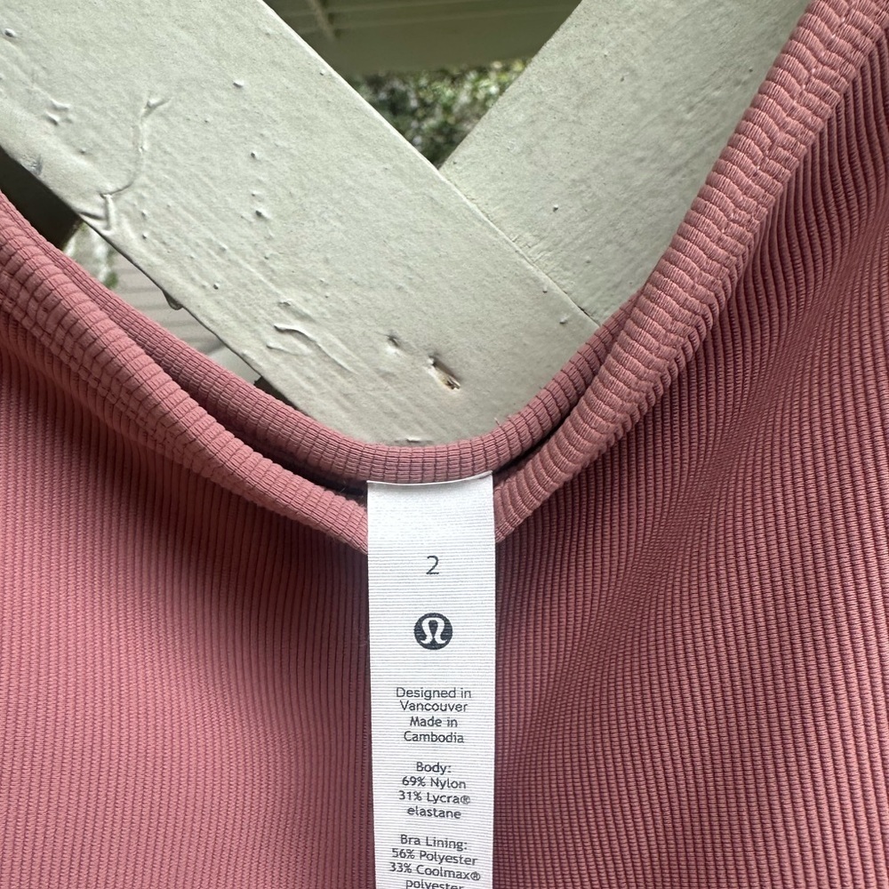 Lululemon Ribbed Contoured Yoga Unitard - Picture 4 of 6